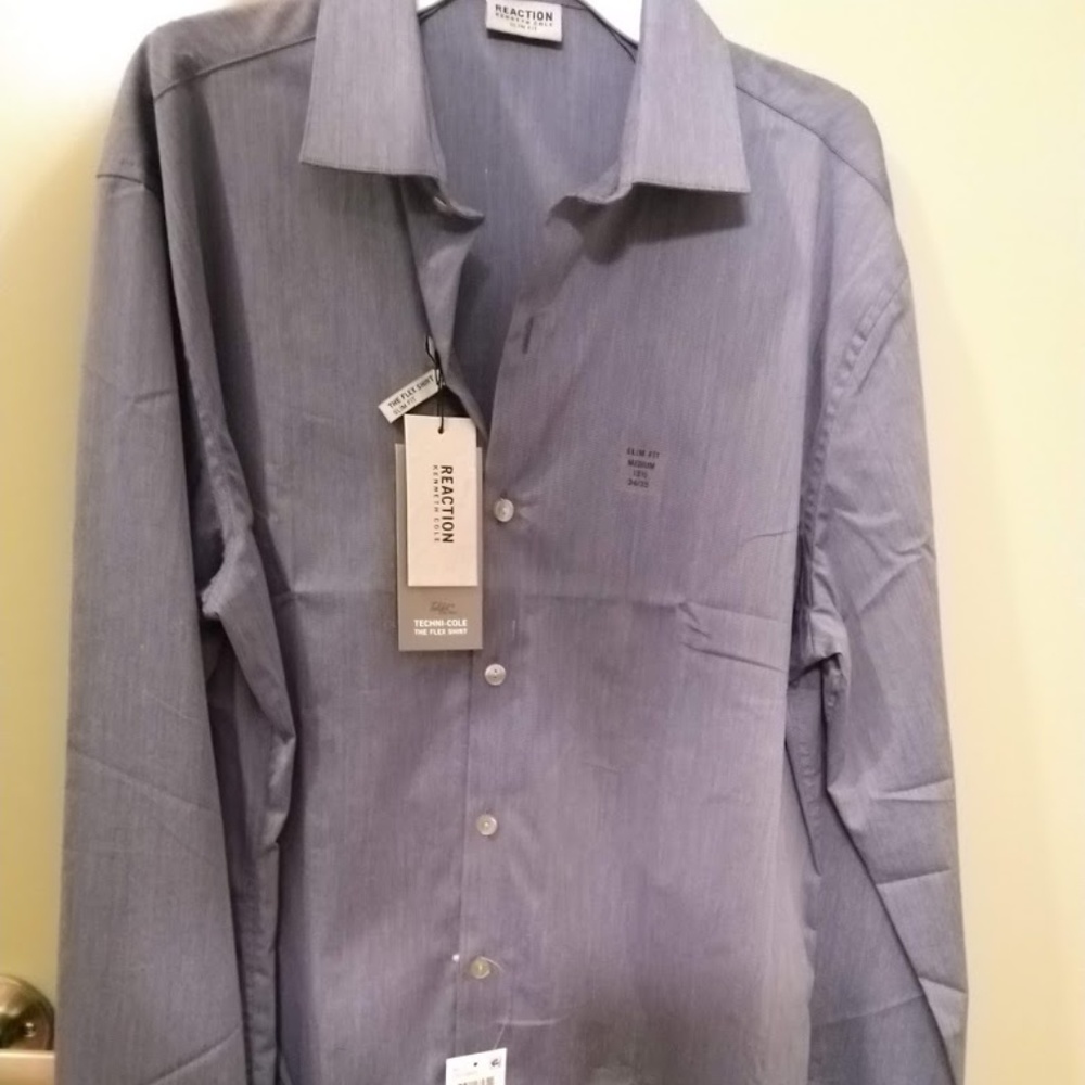 Kenneth Cole Steel+Performance SlimFit Size MEDIUM